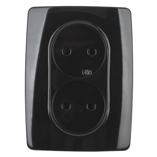 Розетка ЭРА 12 2x2P 16A 250V 12-2107-06 Б0031243, купить в Минске по самой низкой цене