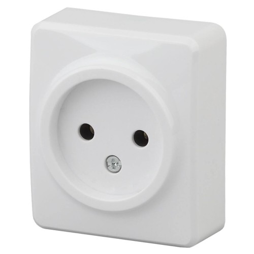 Розетка ЭРА Эксперт 2P 16A 250V 11-2201-01 Б0031551, купить в Минске по самой низкой цене