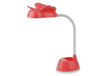 Настольная лампа ЭРА NLED-434-6W-R Б0031617