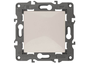 Переключатель одноклавишный ЭРА Elegance 10AX 250V 14-1103-02 Б0034223