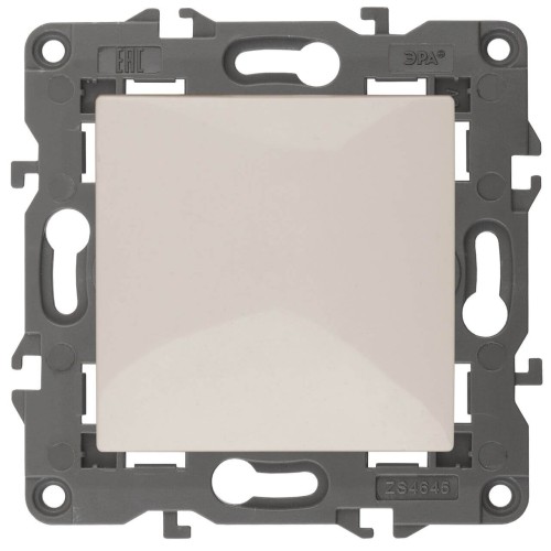 Переключатель одноклавишный промежуточный ЭРА Elegance 10AX 250V 14-1108-02 Б0034258, купить в Минске по самой низкой цене