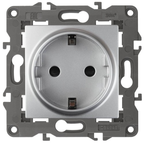 Розетка ЭРА Elegance 2P E Schuko 16A 250V 14-2101-03 Б0034266, купить в Минске по самой низкой цене