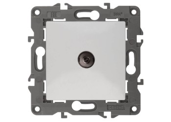 ТВ-розетка одиночная ЭРА Elegance 14-3101-01 Б0034290