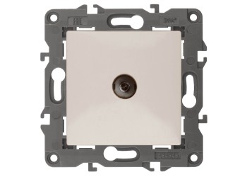ТВ-розетка одиночная ЭРА Elegance 14-3101-02 Б0034291
