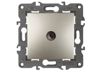 ТВ-розетка одиночная ЭРА Elegance 14-3101-04 Б0034293