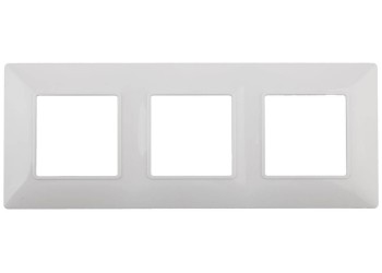Рамка 3-постовая ЭРА Elegance 14-5003-01 Б0034393