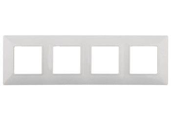 Рамка 4-постовая ЭРА Elegance 14-5004-01 Б0034399
