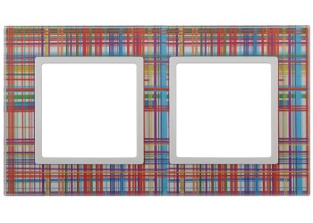 Рамка 2-постовая ЭРА Elegance 14-5102-00 Б0034487