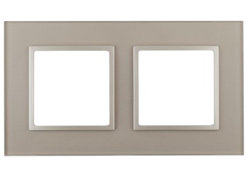 Рамка 2-постовая ЭРА Elegance 14-5102-04 Б0034491