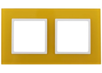 Рамка 2-постовая ЭРА Elegance 14-5102-21 Б0034494