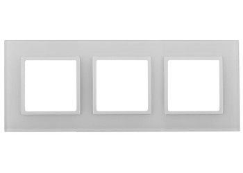 Рамка 3-постовая ЭРА Elegance 14-5103-01 Б0034506