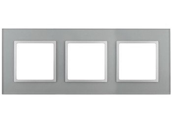 Рамка 3-постовая ЭРА Elegance 14-5103-03 Б0034508