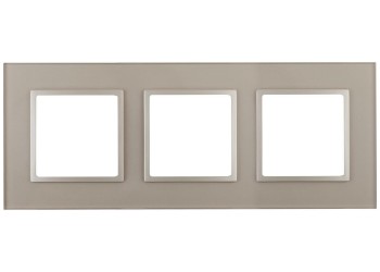 Рамка 3-постовая ЭРА Elegance 14-5103-04 Б0034509