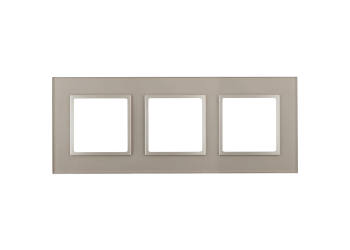 Рамка 3-постовая ЭРА Elegance 14-5103-04 Б0034509