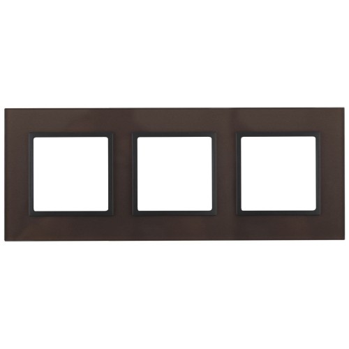 Рамка 3-постовая ЭРА Elegance 14-5103-13 Б0034511, купить в Минске по самой низкой цене