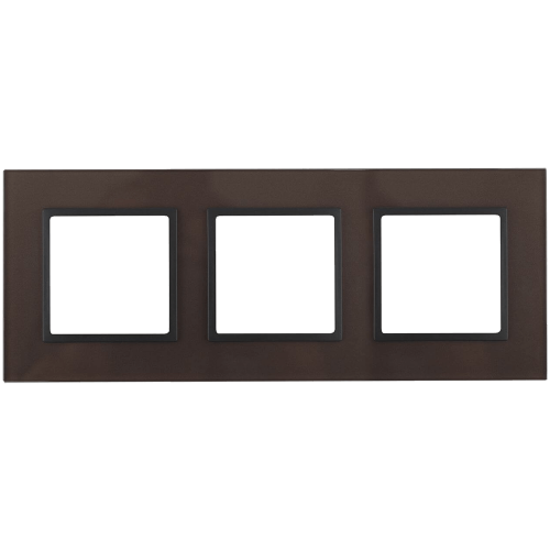 Рамка 3-постовая ЭРА Elegance 14-5103-13 Б0034511, купить в Минске по самой низкой цене