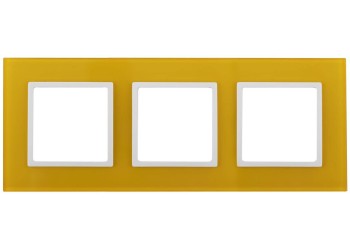 Рамка 3-постовая ЭРА Elegance 14-5103-21 Б0034512