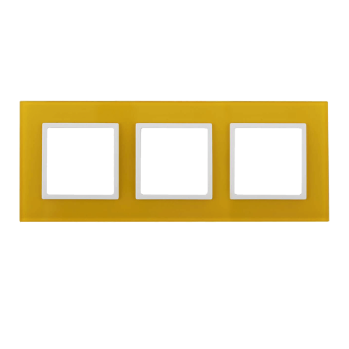 Рамка 3-постовая ЭРА Elegance 14-5103-21 Б0034512, купить в Минске по самой низкой цене