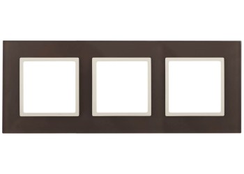 Рамка 3-постовая ЭРА Elegance 14-5103-31 Б0034521