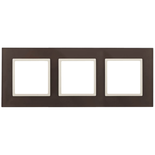 Рамка 3-постовая ЭРА Elegance 14-5103-31 Б0034521, купить в Минске по самой низкой цене