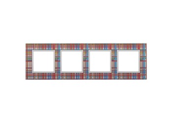 Рамка 4-постовая ЭРА Elegance 14-5104-00 Б0034523