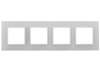 Рамка 4-постовая ЭРА Elegance 14-5104-01 Б0034524