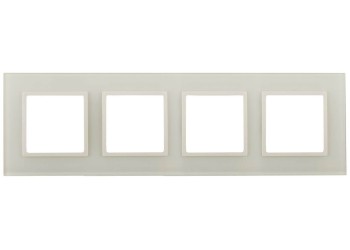 Рамка 4-постовая ЭРА Elegance 14-5104-02 Б0034525