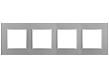 Рамка 4-постовая ЭРА Elegance 14-5104-03 Б0034526