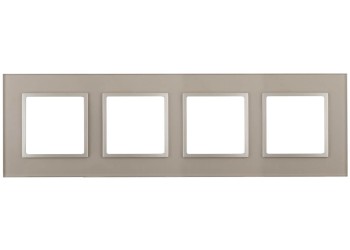 Рамка 4-постовая ЭРА Elegance 14-5104-04 Б0034527