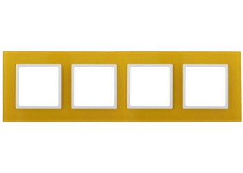 Рамка 4-постовая ЭРА Elegance 14-5104-21 Б0034530