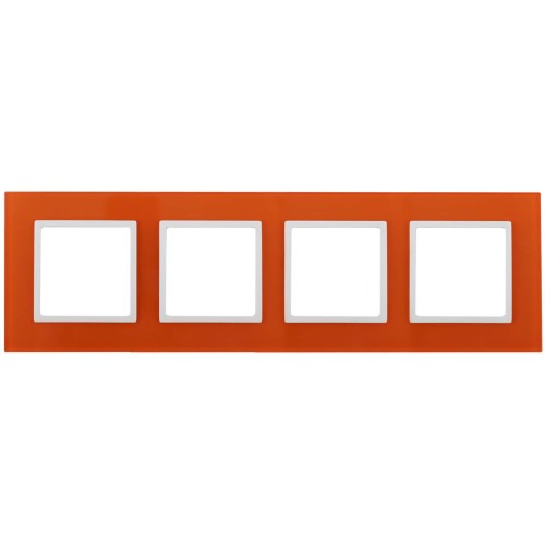 Рамка 4-постовая ЭРА Elegance 14-5104-22 Б0034531, купить в Минске по самой низкой цене