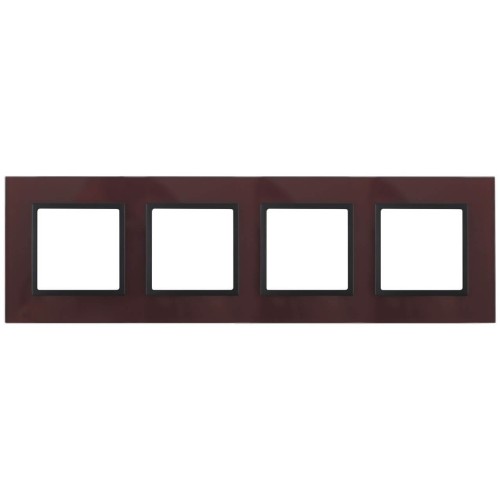 Рамка 4-постовая ЭРА Elegance 14-5104-25 Б0034533, купить в Минске по самой низкой цене