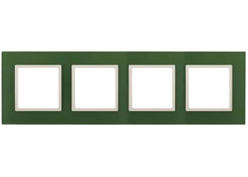 Рамка 4-постовая ЭРА Elegance 14-5104-27 Б0034535