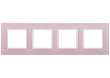Рамка 4-постовая ЭРА Elegance 14-5104-30 Б0034538