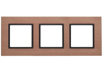 Рамка 3-постовая ЭРА Elegance 14-5203-14 Б0034556