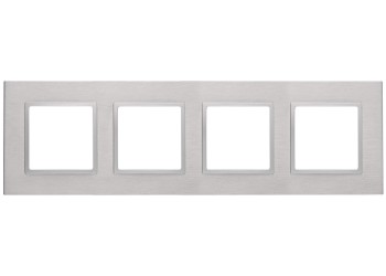 Рамка 4-постовая ЭРА Elegance 14-5204-03 Б0034559