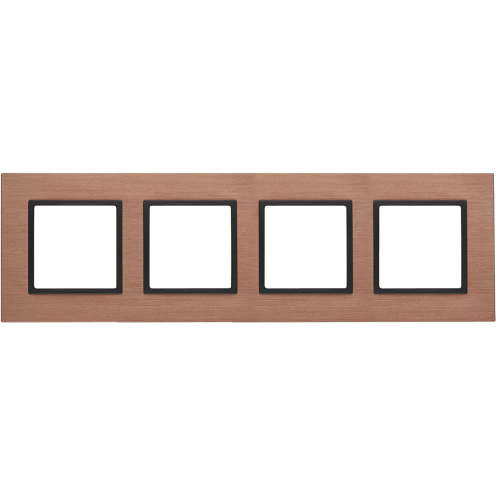 Рамка 4-постовая ЭРА Elegance 14-5204-14 Б0034562, купить в Минске по самой низкой цене