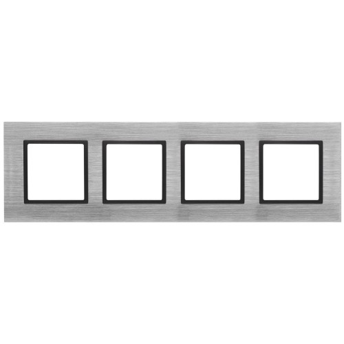 Рамка 4-постовая ЭРА Elegance 14-5204-41 Б0034563, купить в Минске по самой низкой цене