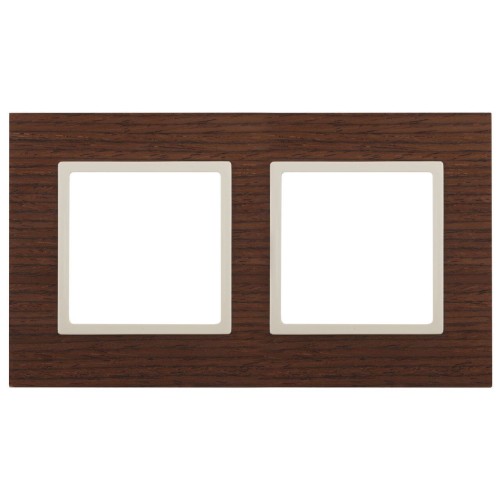 Рамка 2-постовая ЭРА Elegance 14-5302-09 Б0034574, купить в Минске по самой низкой цене