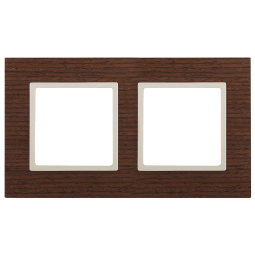 Рамка 2-постовая ЭРА Elegance 14-5302-09 Б0034574, купить в Минске по самой низкой цене