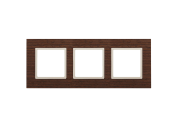 Рамка 3-постовая ЭРА Elegance 14-5303-09 Б0034580