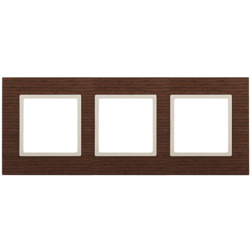 Рамка 3-постовая ЭРА Elegance 14-5303-09 Б0034580, купить в Минске по самой низкой цене