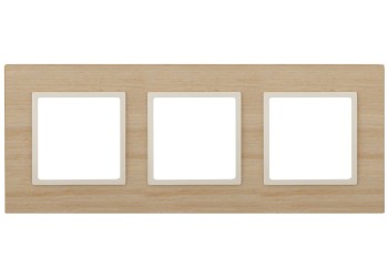 Рамка 3-постовая ЭРА Elegance 14-5303-11 Б0034582
