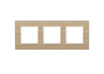 Рамка 3-постовая ЭРА Elegance 14-5303-11 Б0034582