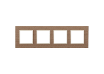 Рамка 4-постовая ЭРА Elegance 14-5304-07 Б0034584