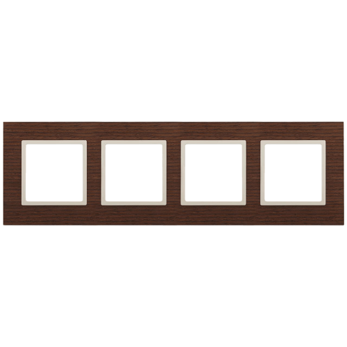 Рамка 4-постовая ЭРА Elegance 14-5304-09 Б0034586, купить в Минске по самой низкой цене