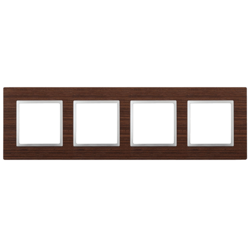 Рамка 4-постовая ЭРА Elegance 14-5304-10 Б0034587, купить в Минске по самой низкой цене