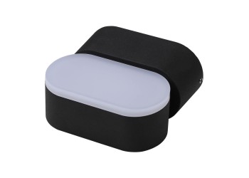 Уличный настенный светильник ЭРА Design WL9 BK Б0034606