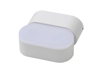 Уличный настенный светильник ЭРА Design WL9 WH Б0034607