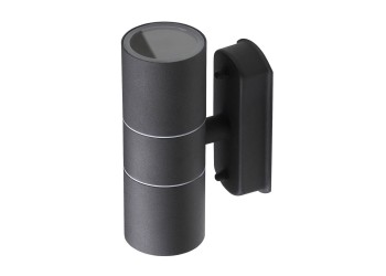 Уличный настенный светильник ЭРА Design WL28 BK Б0034634